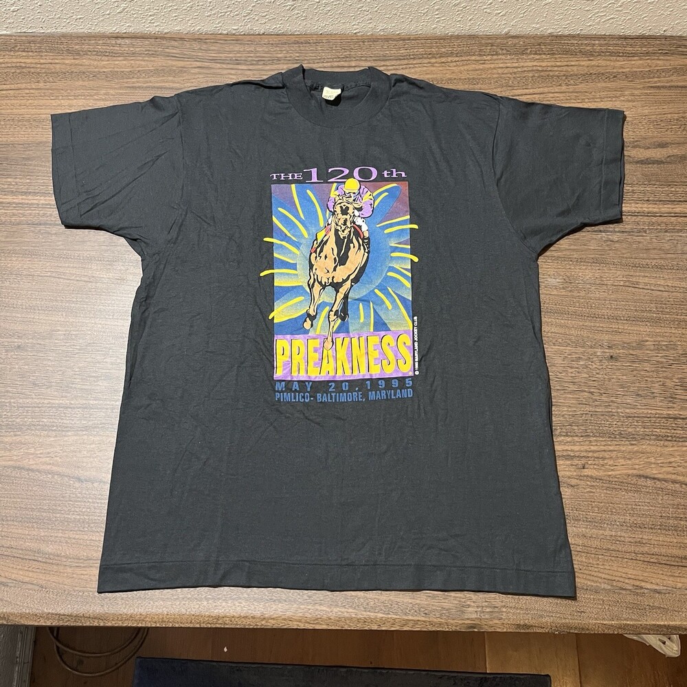 Kentucky Derby Shirt Preakness Vintage Breeders Cup Triple Crown Secretariat 90s